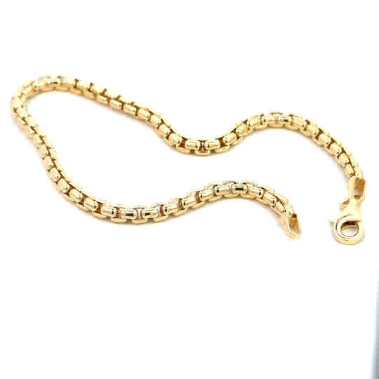 SILVER GOLD PLATED CHAIN 1 MICRON VET160GP