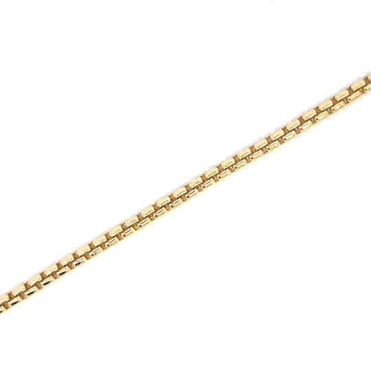 SILVER GOLD PLATED CHAIN 1 MICRON VET160GP