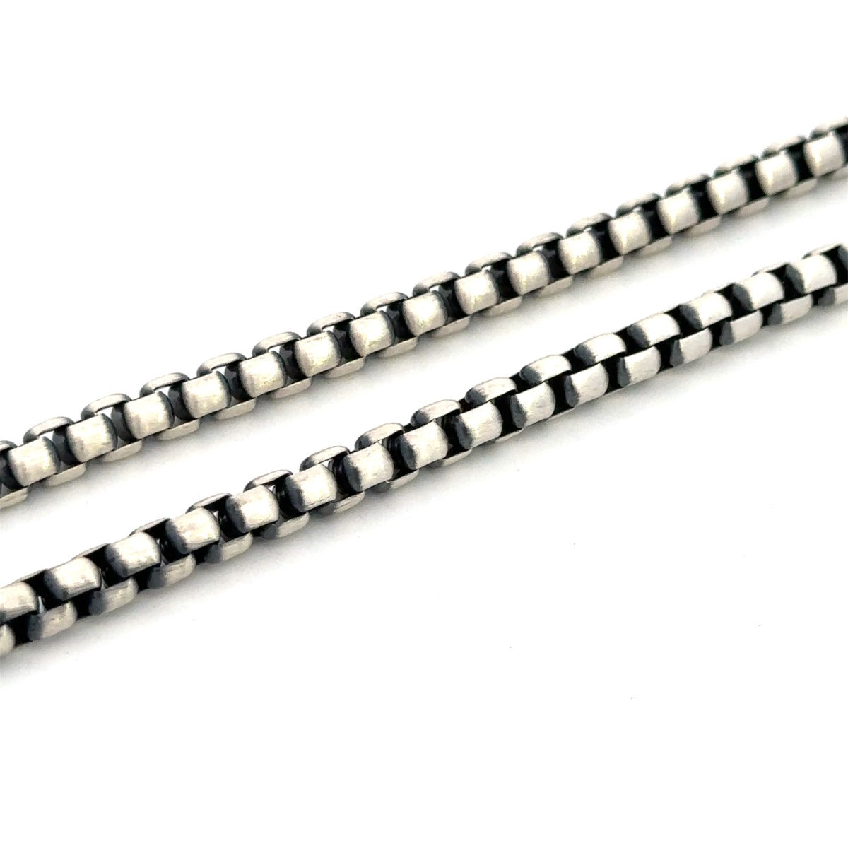 SILVER GUN METAL CHAIN VET300GM