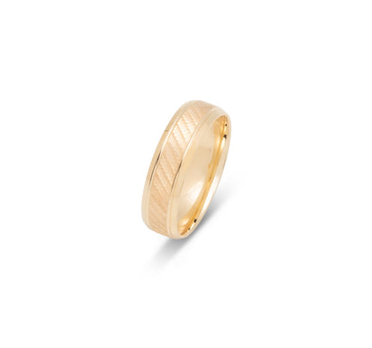 10K WEDDING BAND FANCY