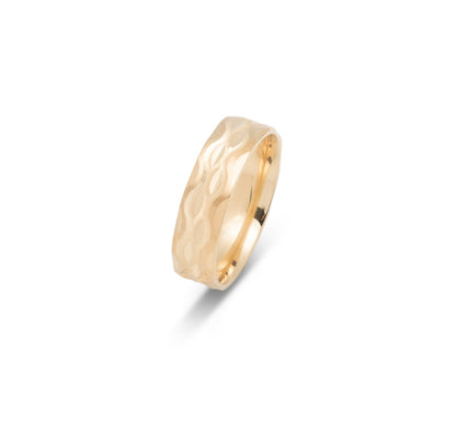 10K WEDDING BAND FANCY