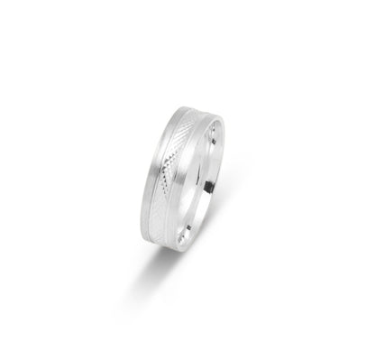 10K WEDDING BAND FANCY