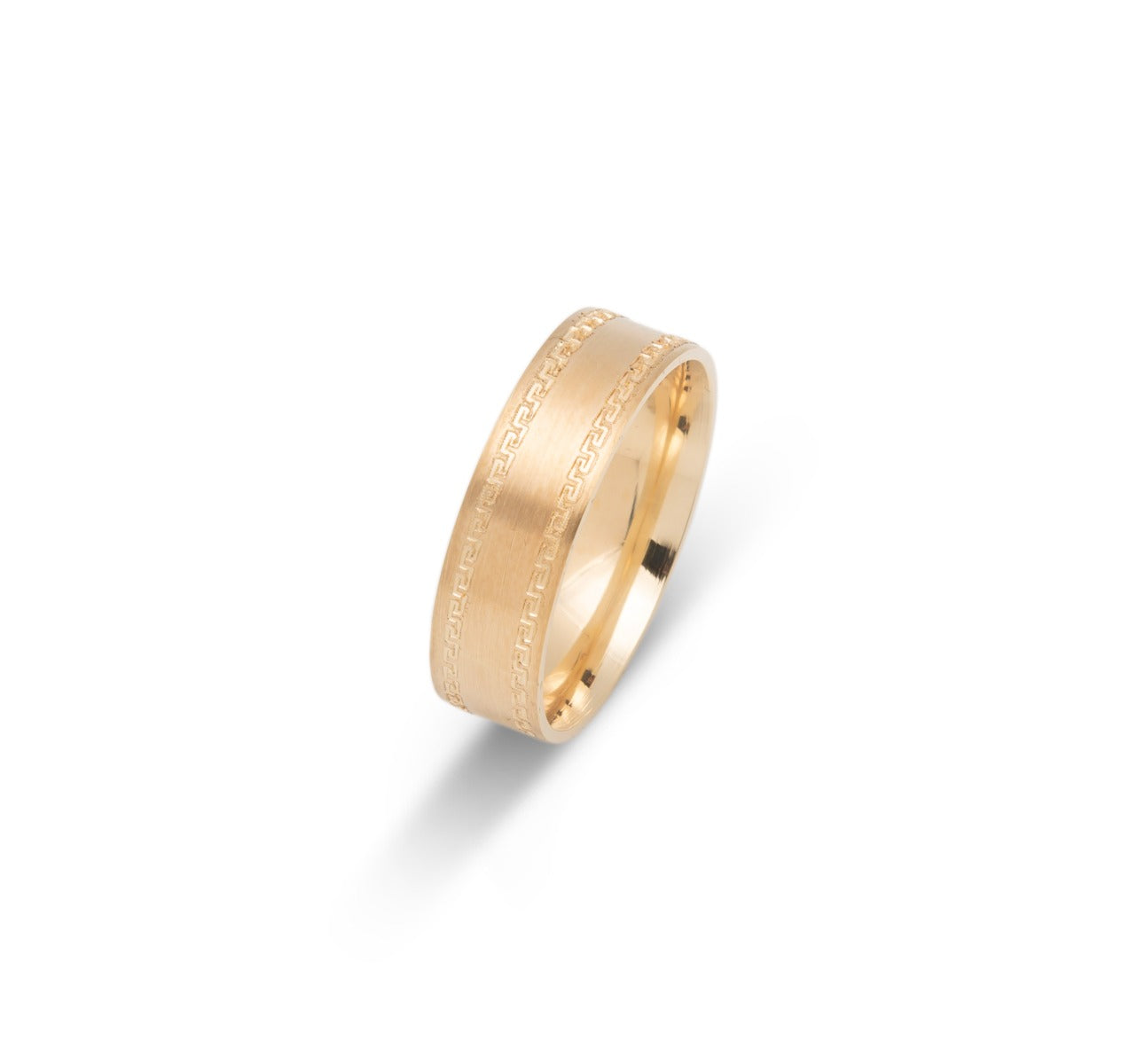 10K WEDDING BAND FANCY