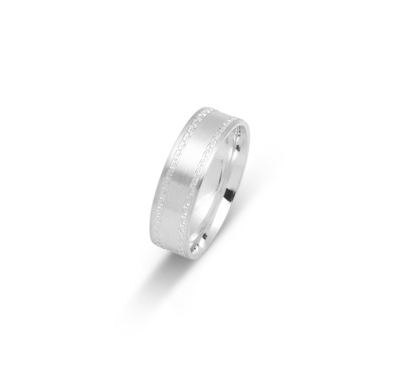 10K WEDDING BAND FANCY