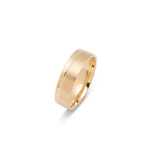 10K WEDDING BAND FANCY