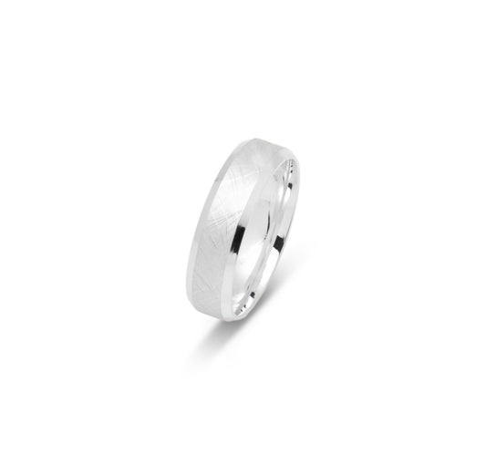 10K WEDDING BAND FANCY