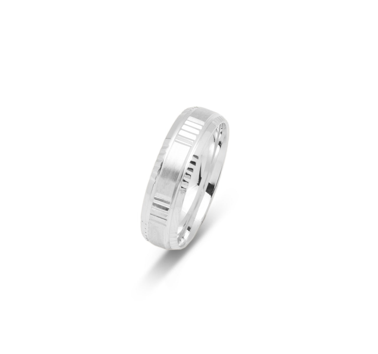 10K WEDDING BAND FANCY