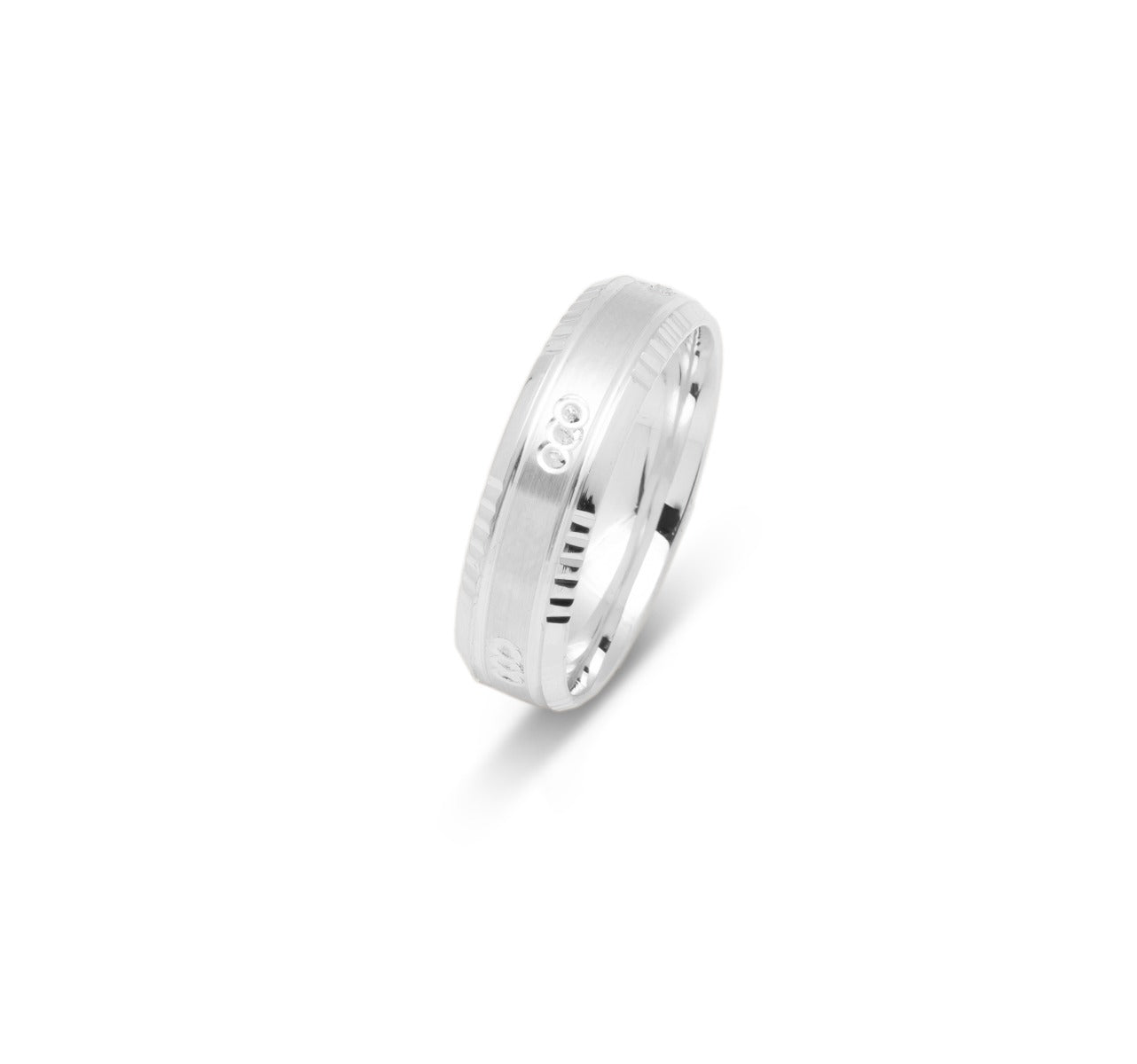 10K WEDDING BAND FANCY