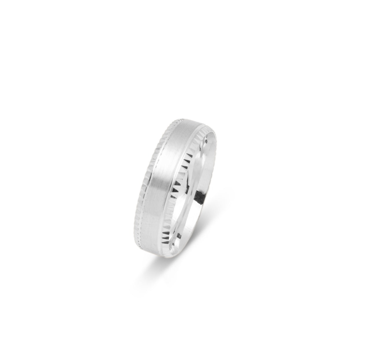 10K WEDDING BAND FANCY