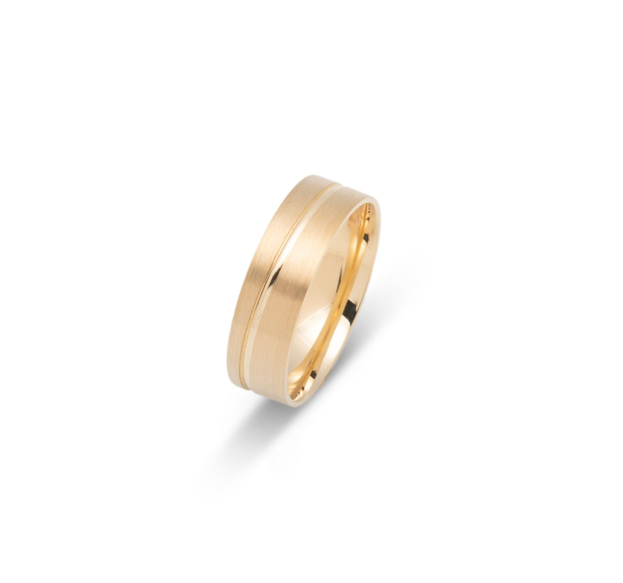 10K WEDDING BAND FANCY