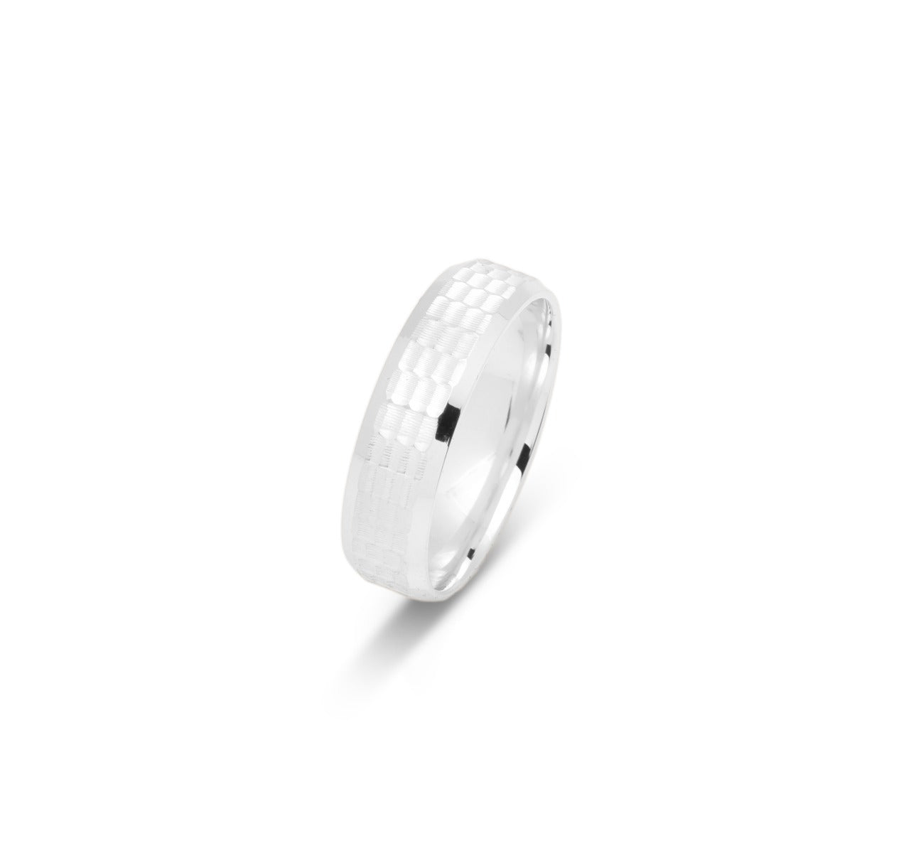 10K WEDDING BAND FANCY