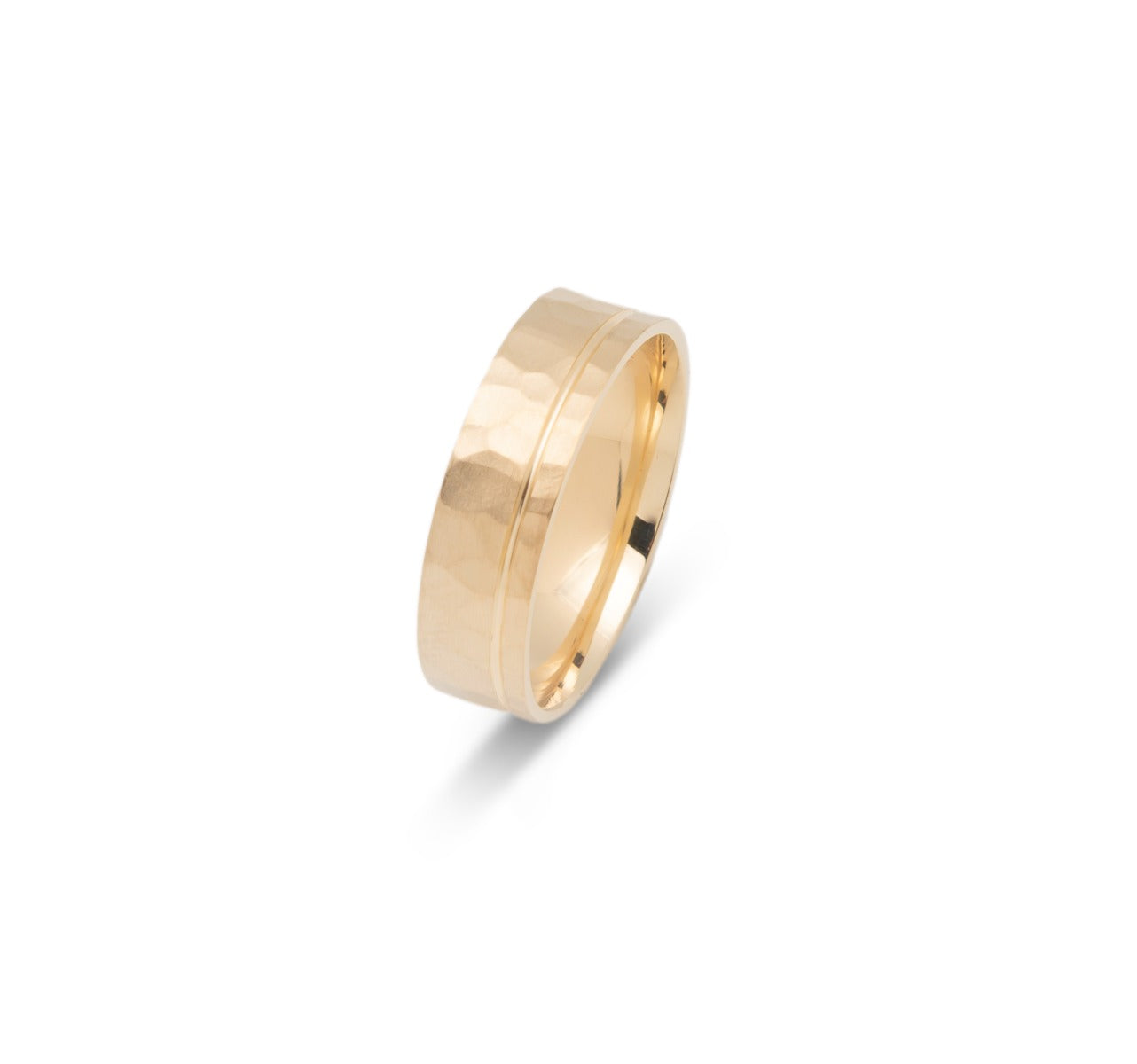 10K WEDDING BAND FANCY