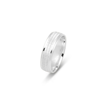 10K WEDDING BAND FANCY