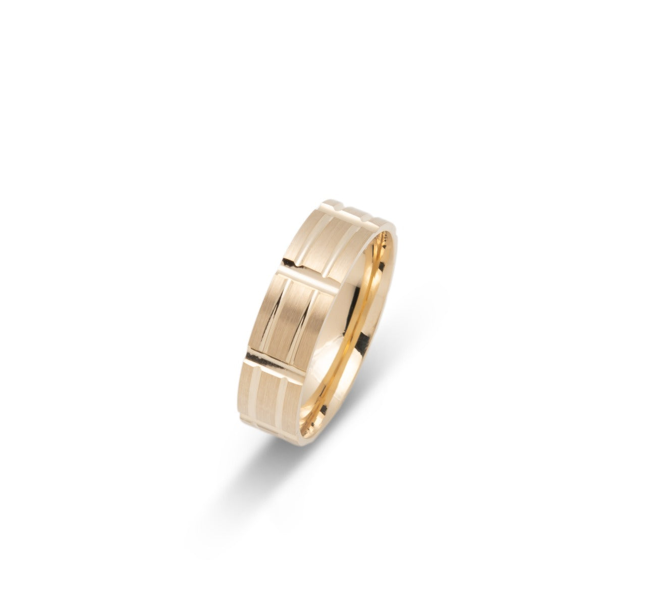 10K WEDDING BAND FANCY