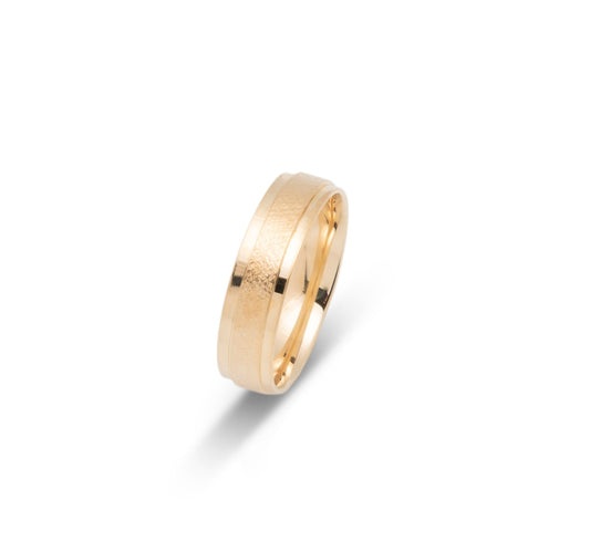 10K WEDDING BAND FANCY