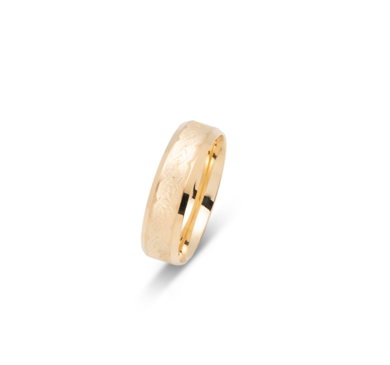 10K WEDDING BAND FANCY