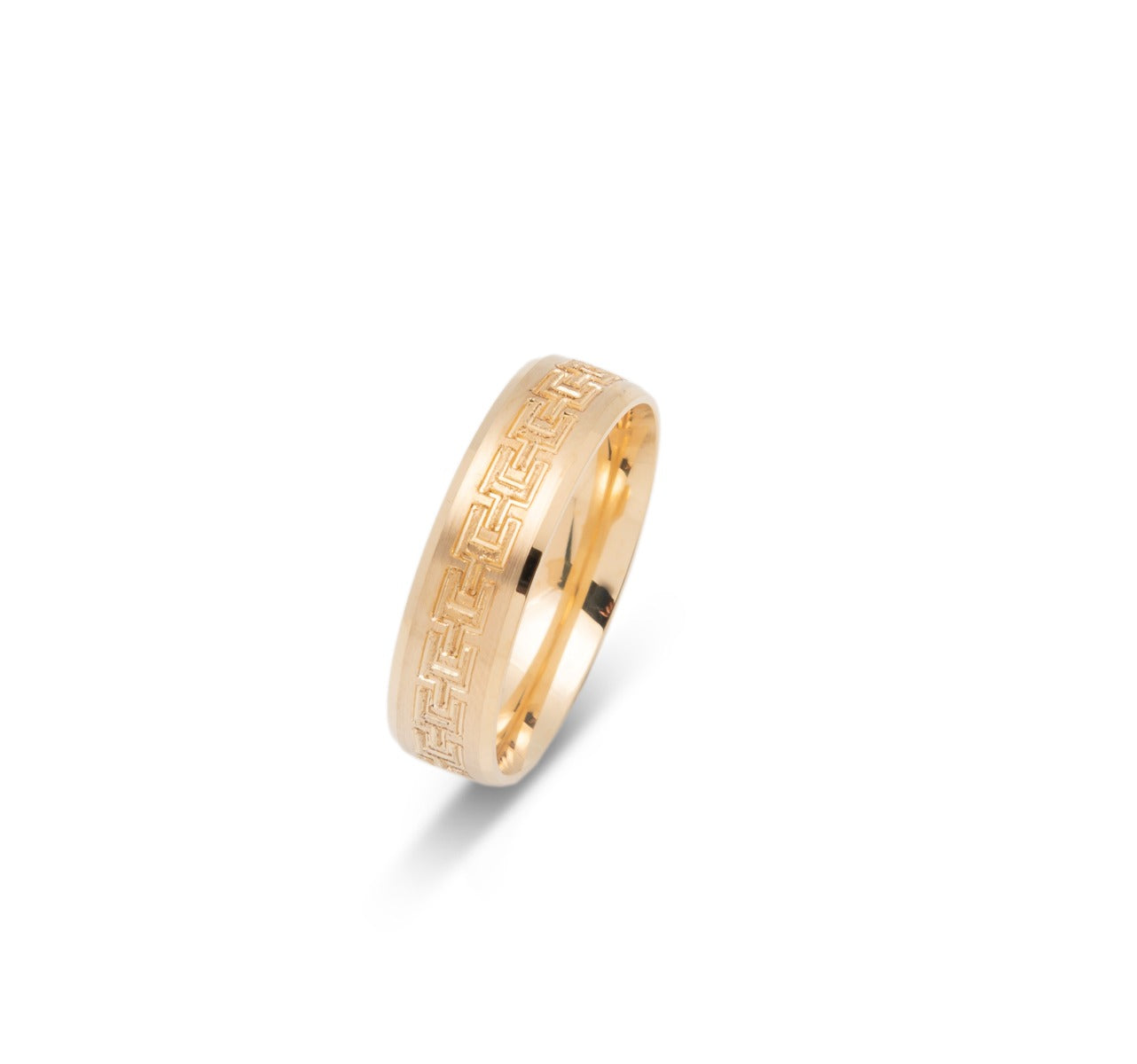 10K WEDDING BAND FANCY