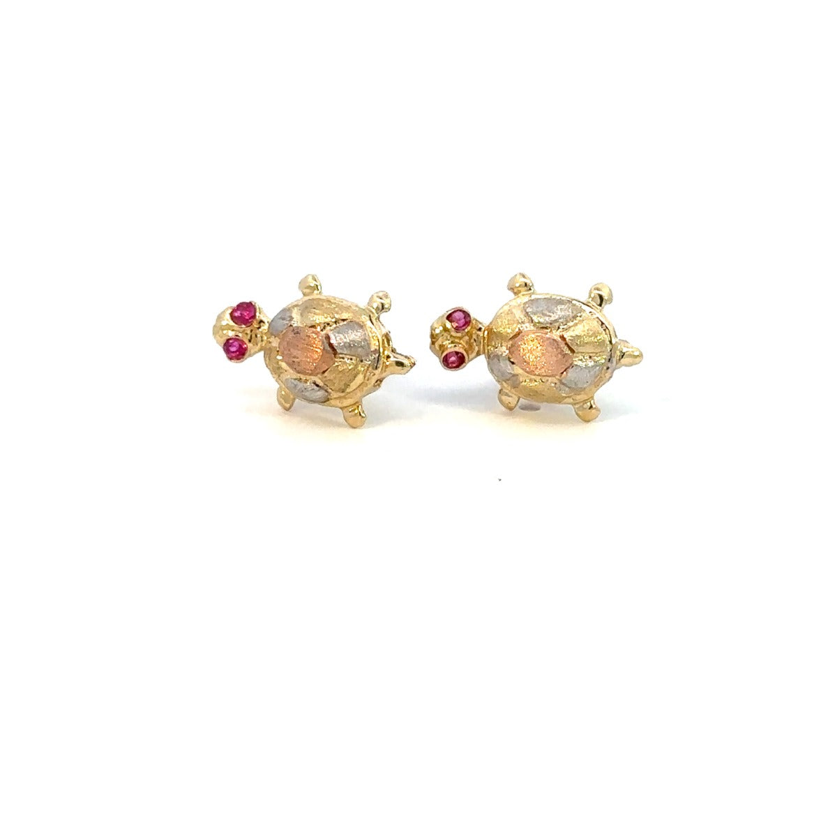 10K TRI TURTLE STUDS VUSKE-428