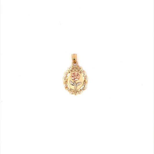 10K TRI COLOUR CHARM VUSKP-018B