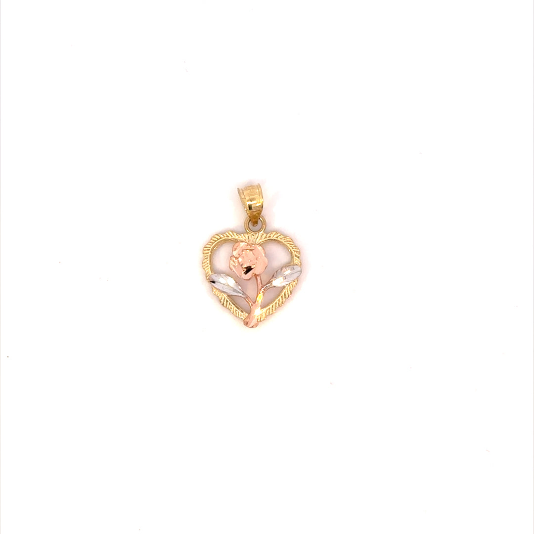 10K TRI COLOUR CHARM VUSKP-204