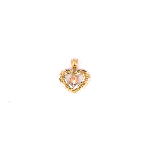 10K TRI COLOUR CHARM VUSKP-205