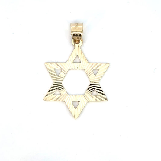 10KY STAR OF DAVID PENDANT VUSKP-214