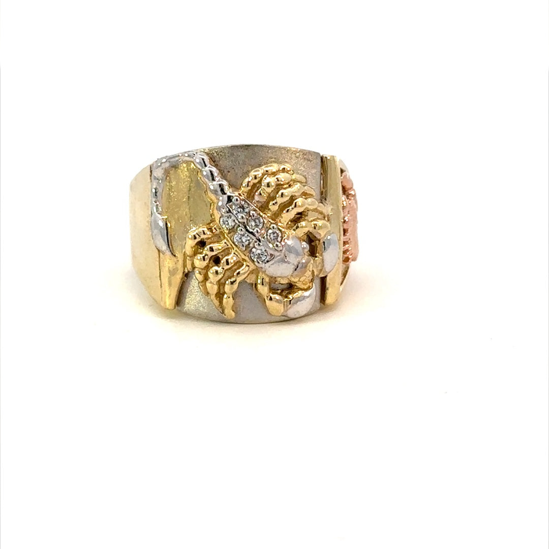 10K GOLD RING VUSKR-175