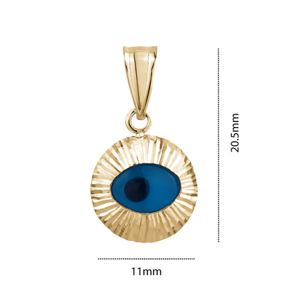 10KW EVIL EYE CHARM Z-1304