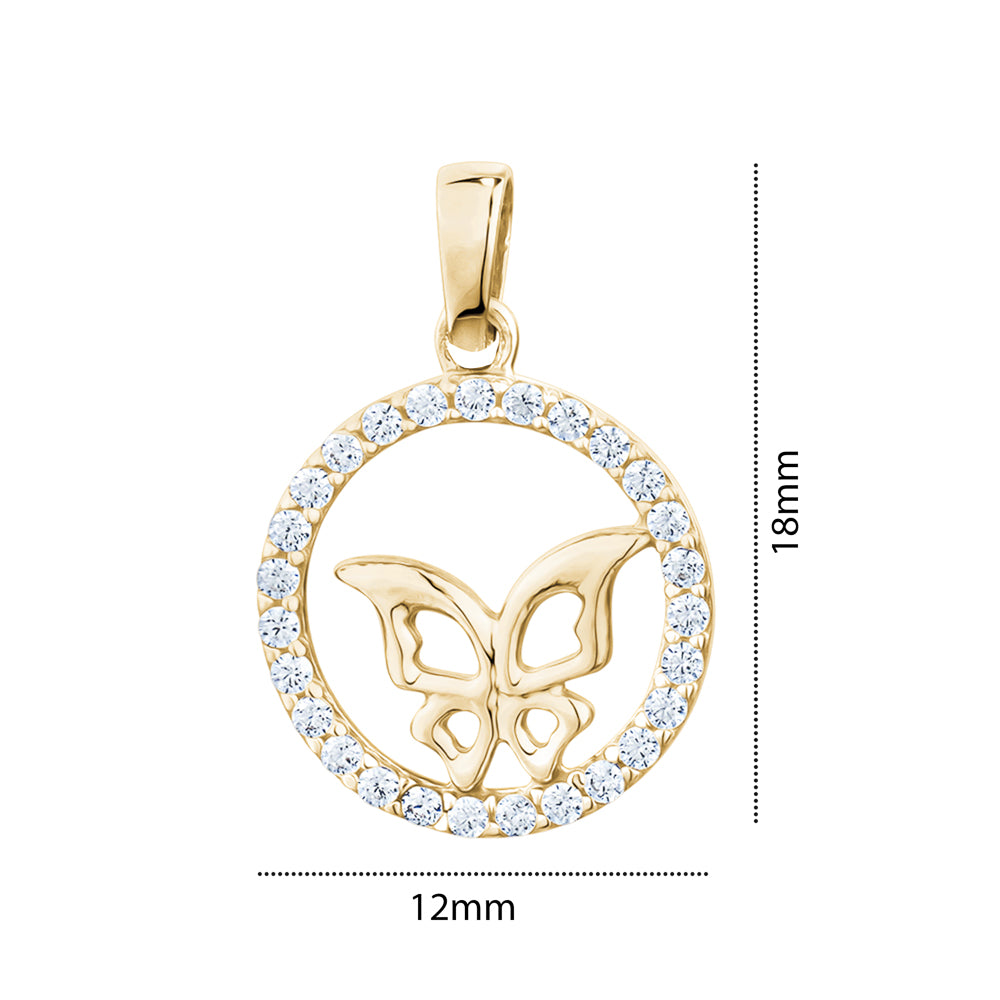 10KY BUTTERFLY IN CIRCLE