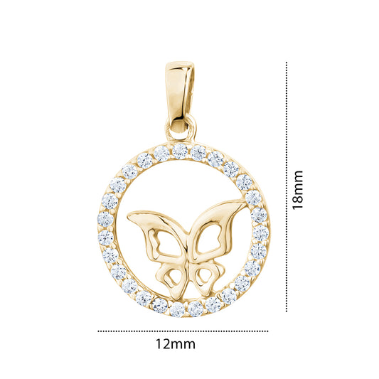 10KY BUTTERFLY IN CIRCLE