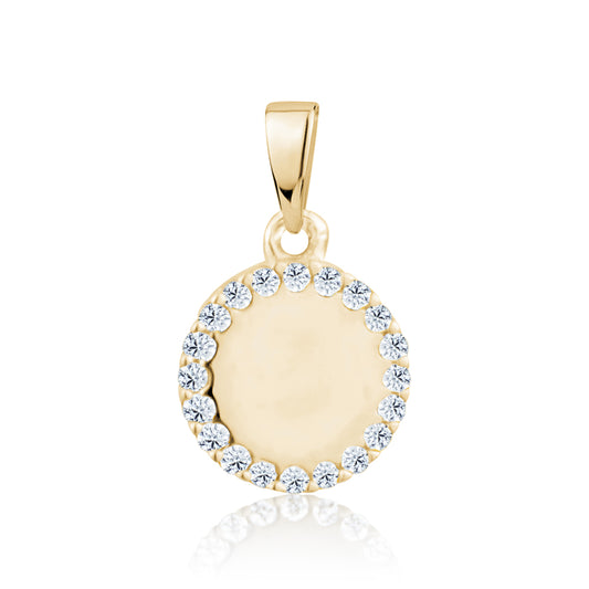 10KY SMALL CIRCLE CHARM Z-3161