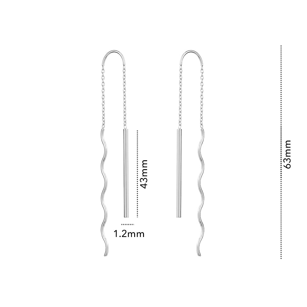 10KW PULL THROUGH EARRING