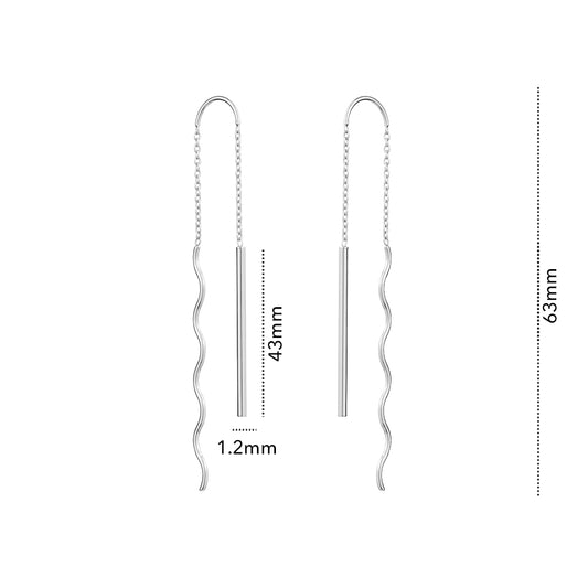 10KW PULL THROUGH EARRING