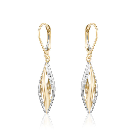 10K DROP EARRING