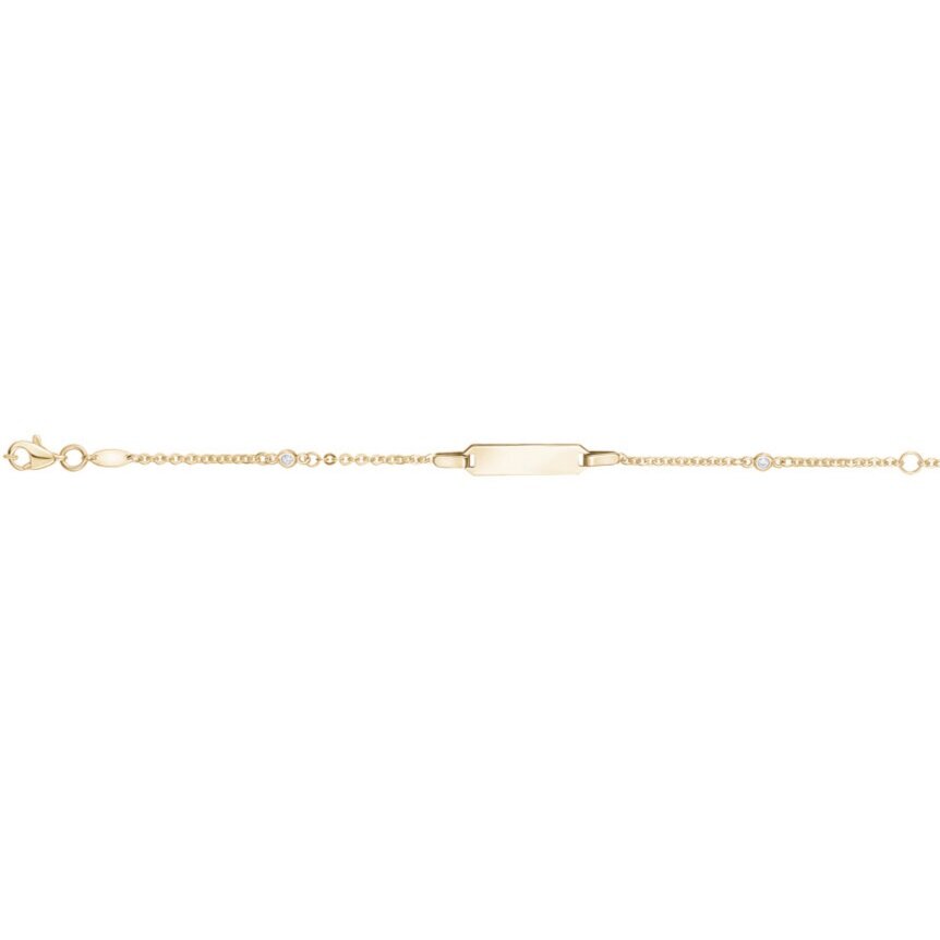 10k Yellow Gold Child ID Bracelets