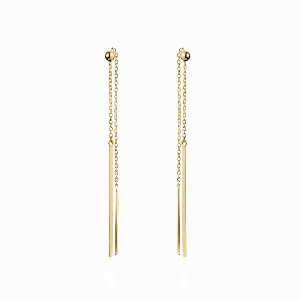 10KY PULL THROUGH EARRING Z-5080