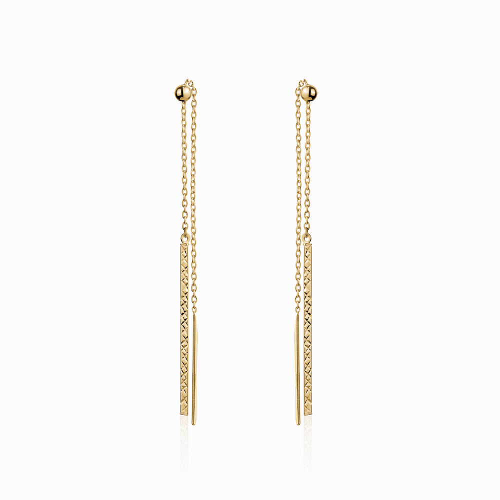10KY PULL THROUGH EARRING Z-5082