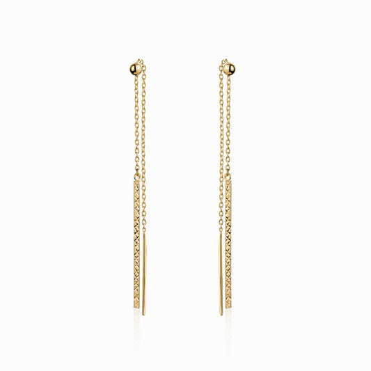 10KY PULL THROUGH EARRING Z-5082