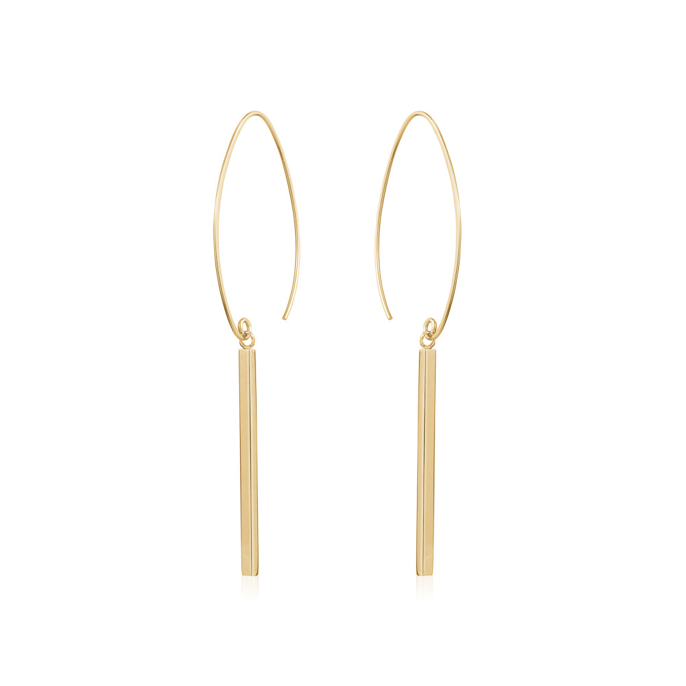 10KY DROP EARRING Z-5174