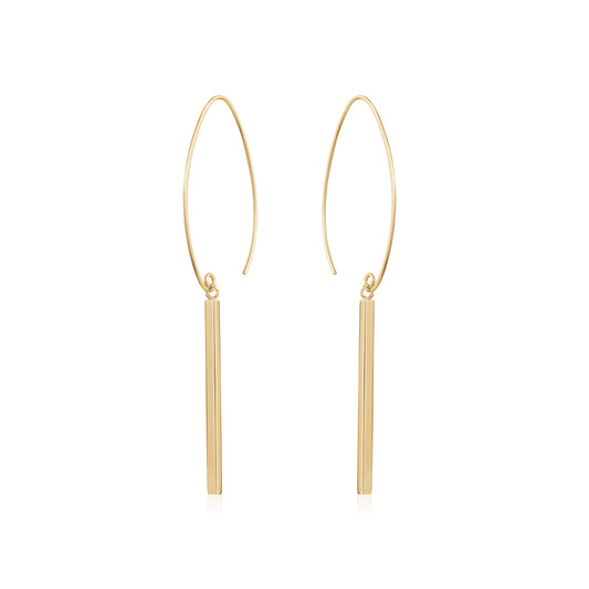 10KY DROP EARRING Z-5174