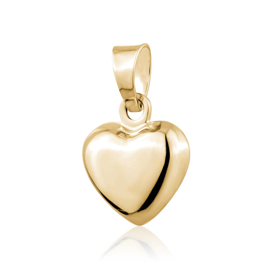 10KY SMALL PUFF HEART CHARM