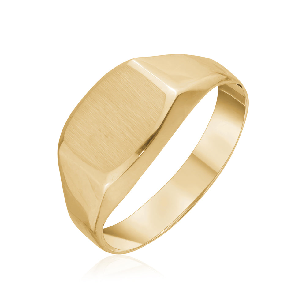 10KY SIGNET RING