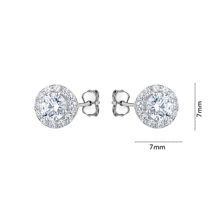 10KW CZ HALO STUDS