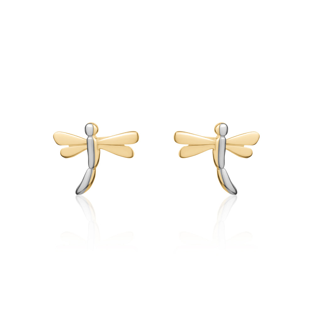 10KTT DRAGON FLY STUDS
