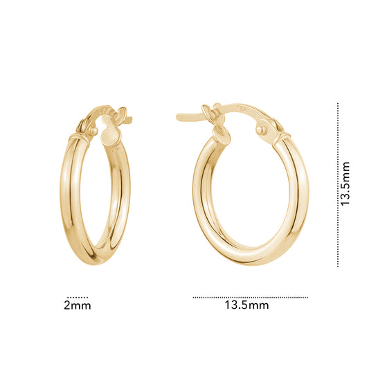 10KY PLAIN HOOP Z-5299-13.5