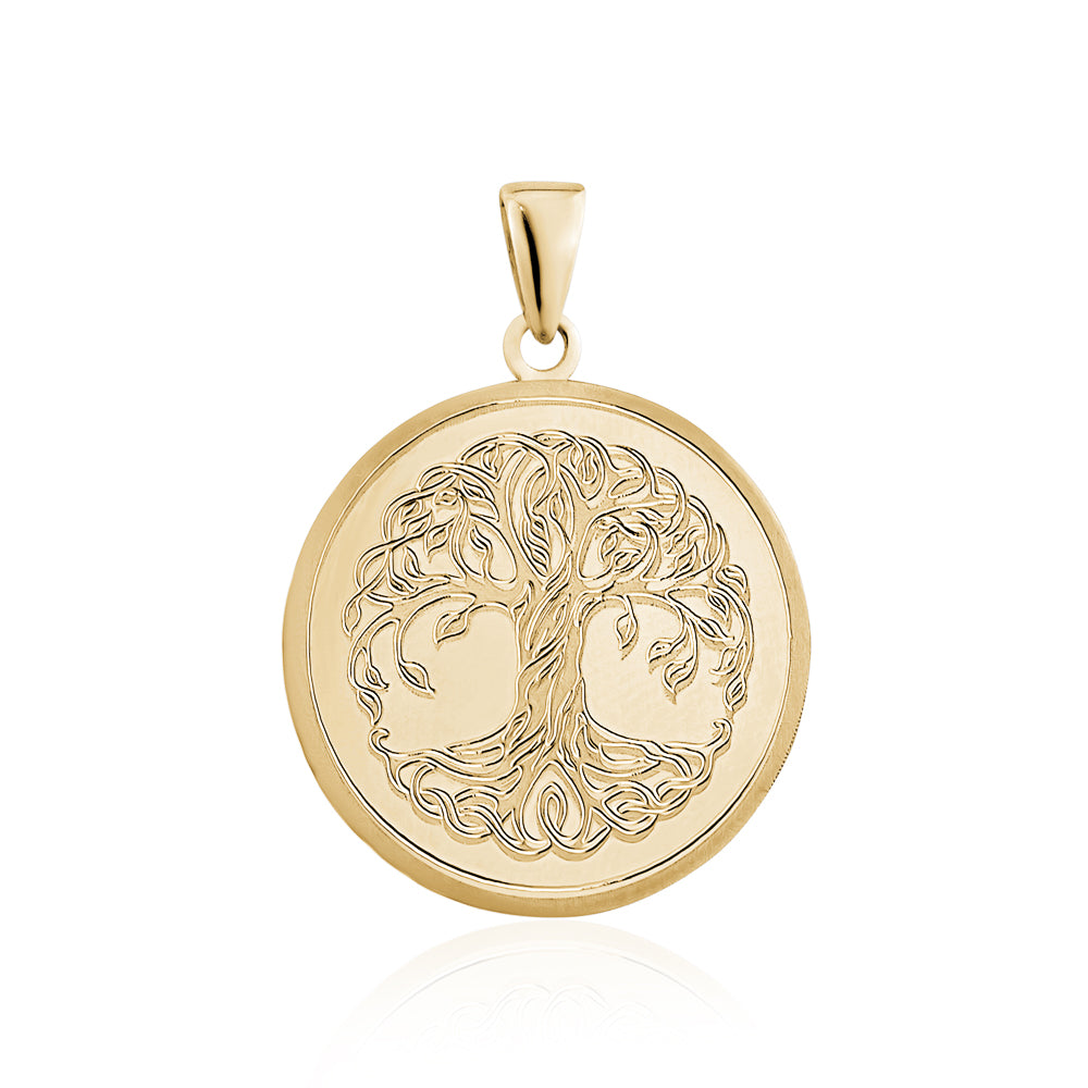 NEW!! 10KY ROUND DISC WITH TREE OF LIFE