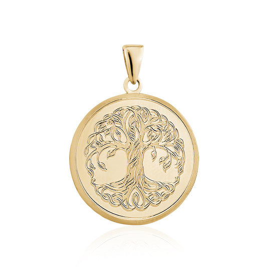 NEW!! 10KY ROUND DISC WITH TREE OF LIFE