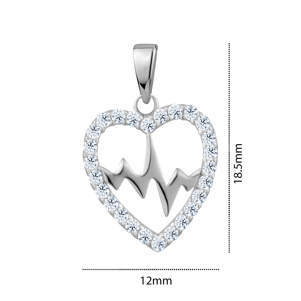 10KW HEART BEAT CHARM Z-5623
