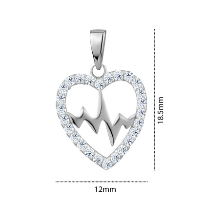10KW HEART BEAT CHARM Z-5623