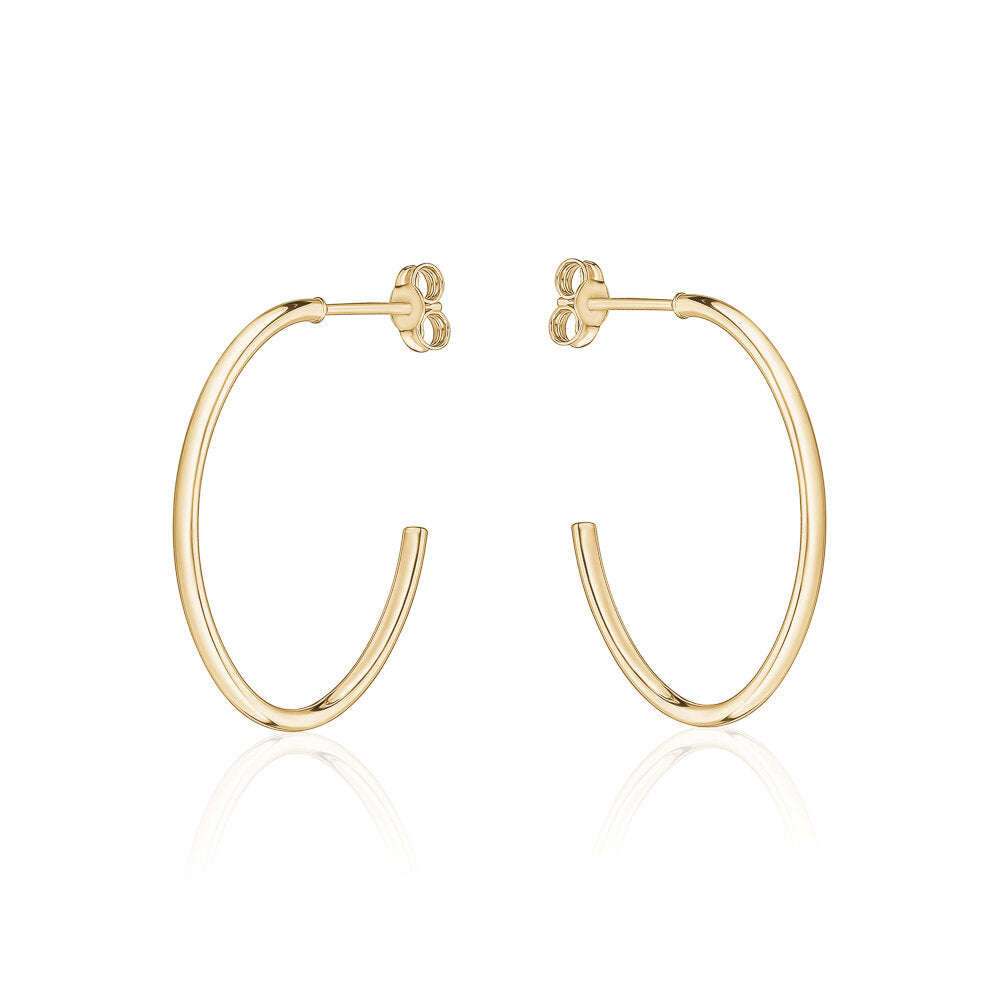 10K HOOP STUD
